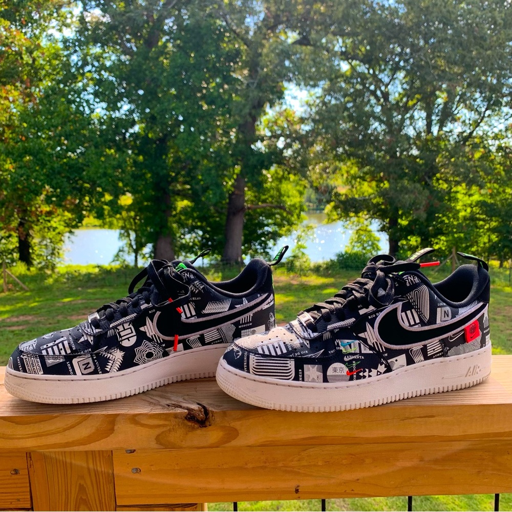 Nike Air Force 1 Low Worldwide Men’s Sneaker Size US 10 VGUC